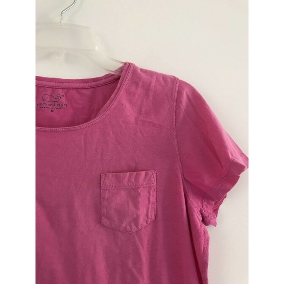 Set of 2 Vineyard Vines | Tee Short Sleeves Size M Medium Pink Cotton Pullover - Picture 7 of 12